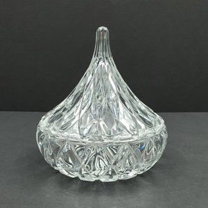 Shannon Crystal Designs Lead Crystal Candy Trinket Dish Hershey Kiss